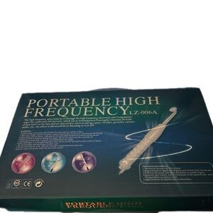 NEW High Frequency Skin Spot Tool with All Accessories 4 Precision Attachments